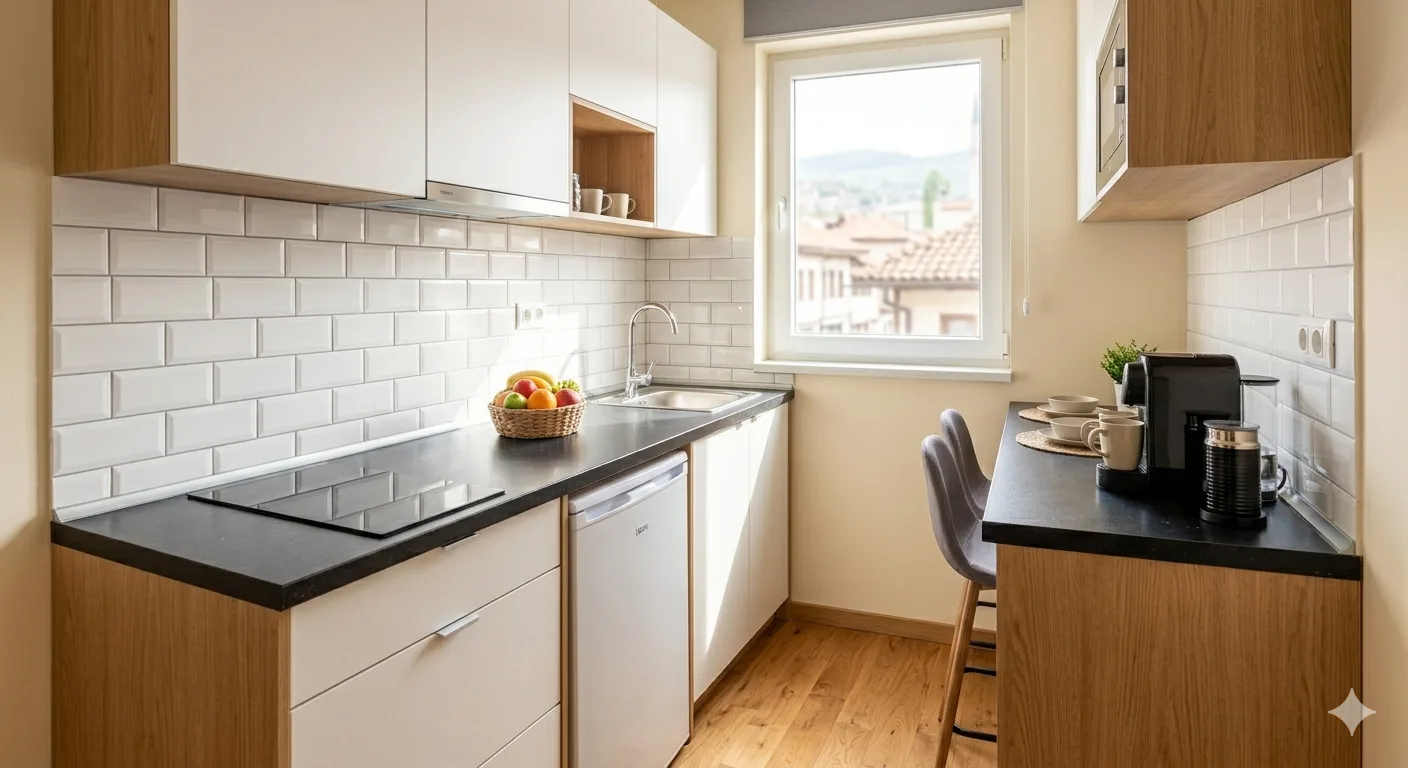 Potpuno Opremljena Moderna Kuhinja